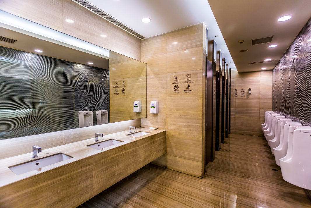 Touchless washroom solutions for commercial facilities