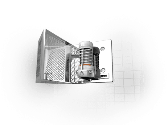 Oxygen Powered Viva E 60 Day Shield Stainless Steel Dispenser