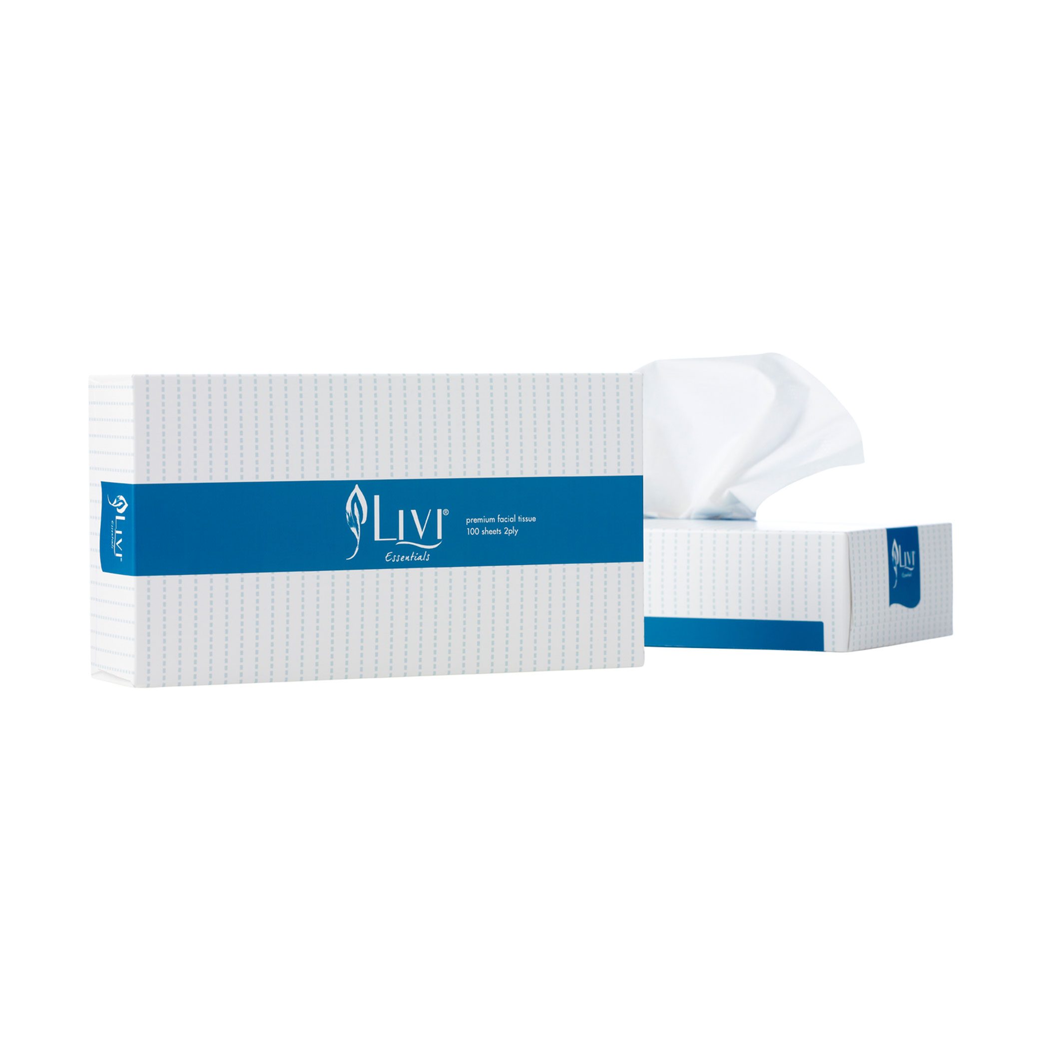 Livi Essentials facial tissue 100 sheets 1301