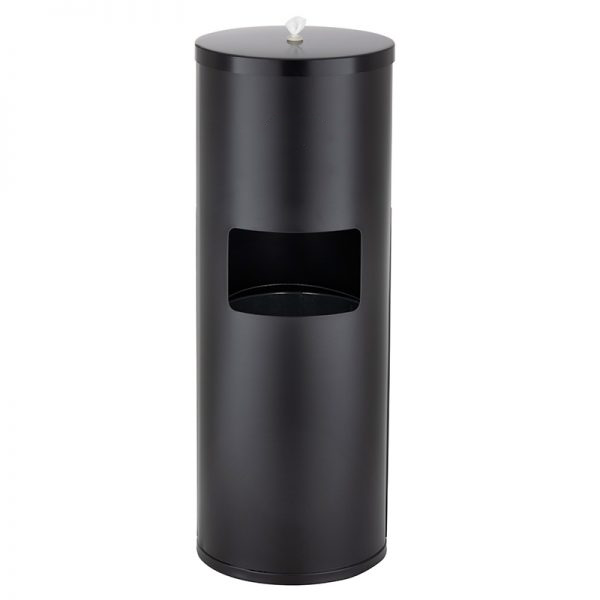 Wet Wipe Dispenser Floor-Stand Built-in Bin Stainless Steel