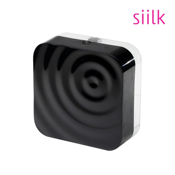 2-in-1 Hand Towel and Jumbo Toilet Roll Dispenser by Karim Rashid, Black