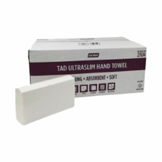 Extra Hygiene Premium TAD Ultraslim Hand Towel, 1 Ply, 6 Fold, 2160 Sheets