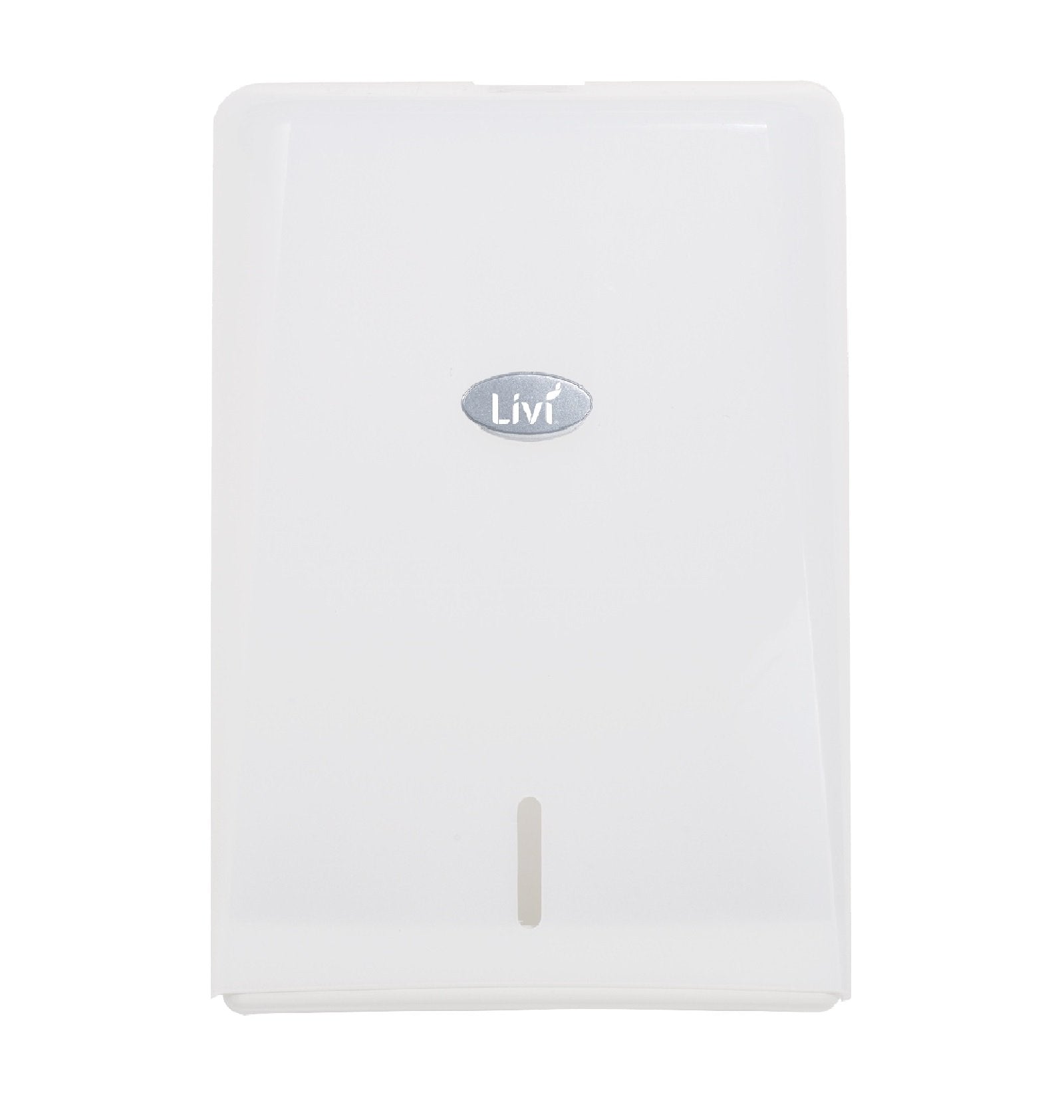 Compact Hand Towel Dispenser, Heavy Duty Impact Resistant ABS, White Pearl, 270 Sheets