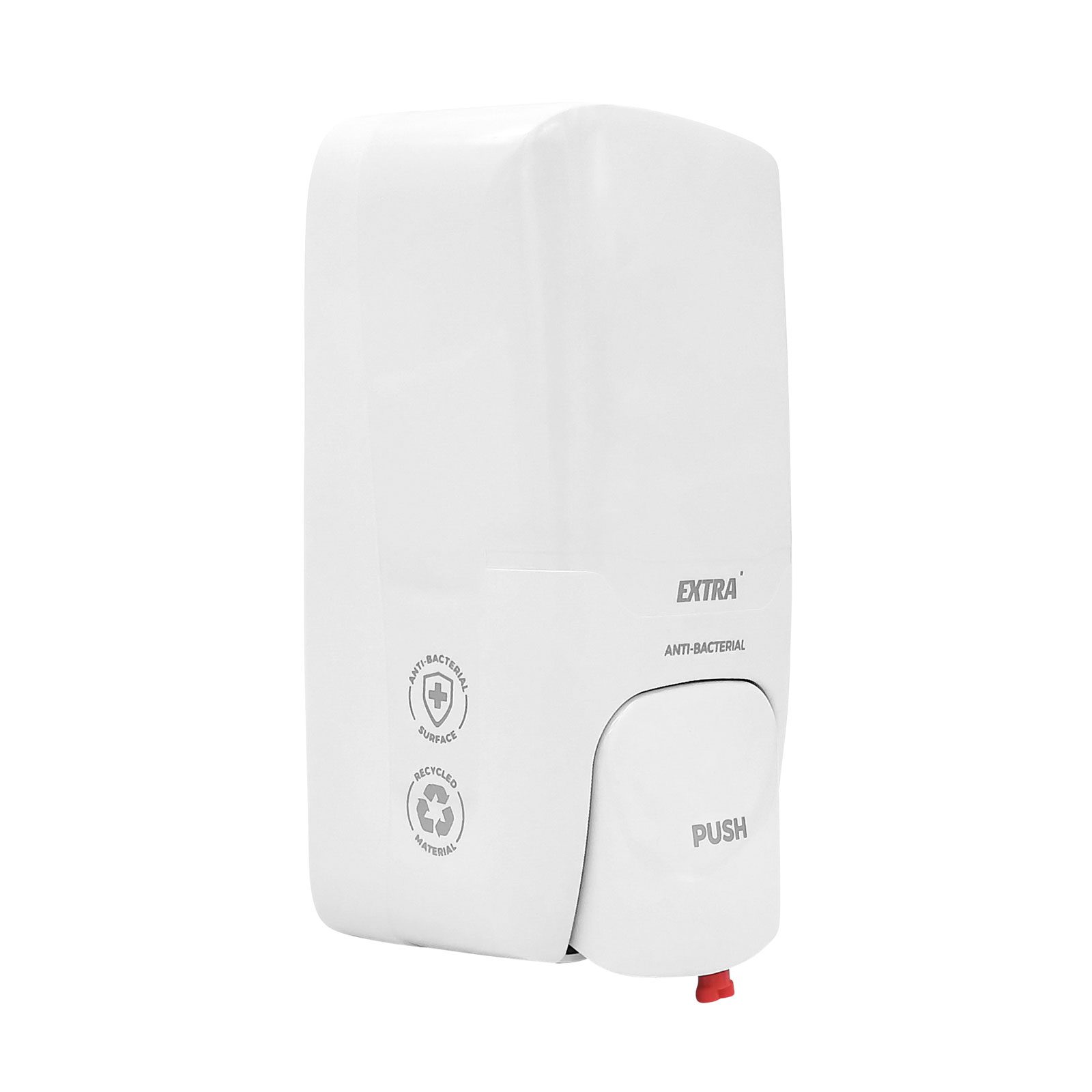 Extra Antibacterial Spray Soap Manual Dispenser, White, 1200 mL