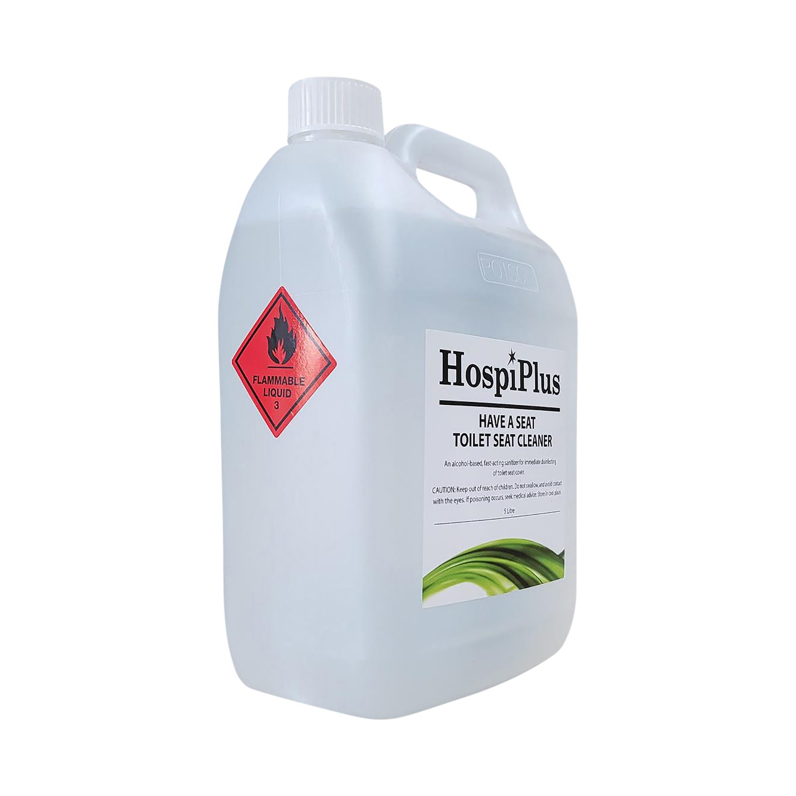 HospiPlus Alcohol Toilet Seat Sanitizer Spray Refill, 5L