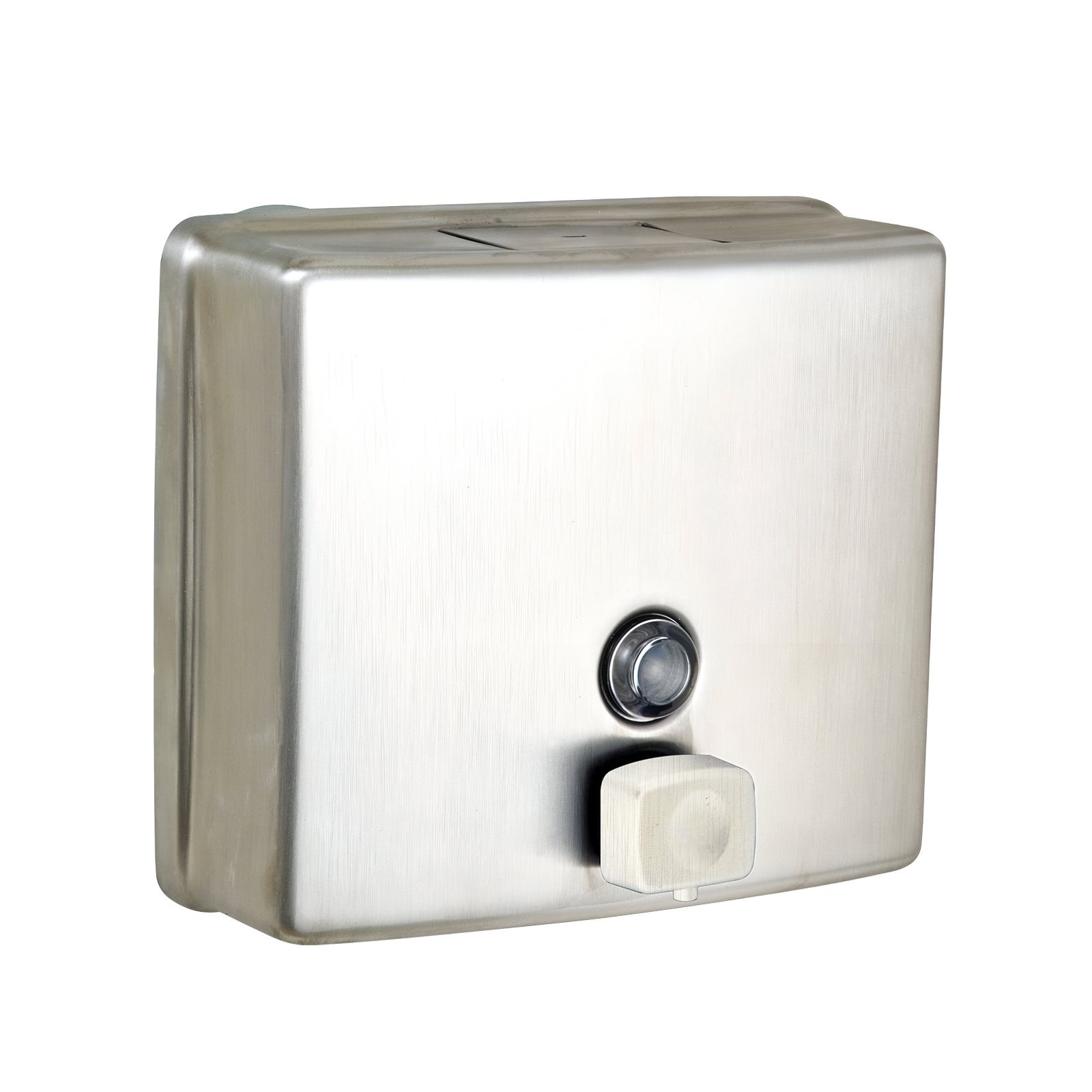 Stainless Steel Modern Slim Soap Dispenser, ABS Pump, 1200 mL