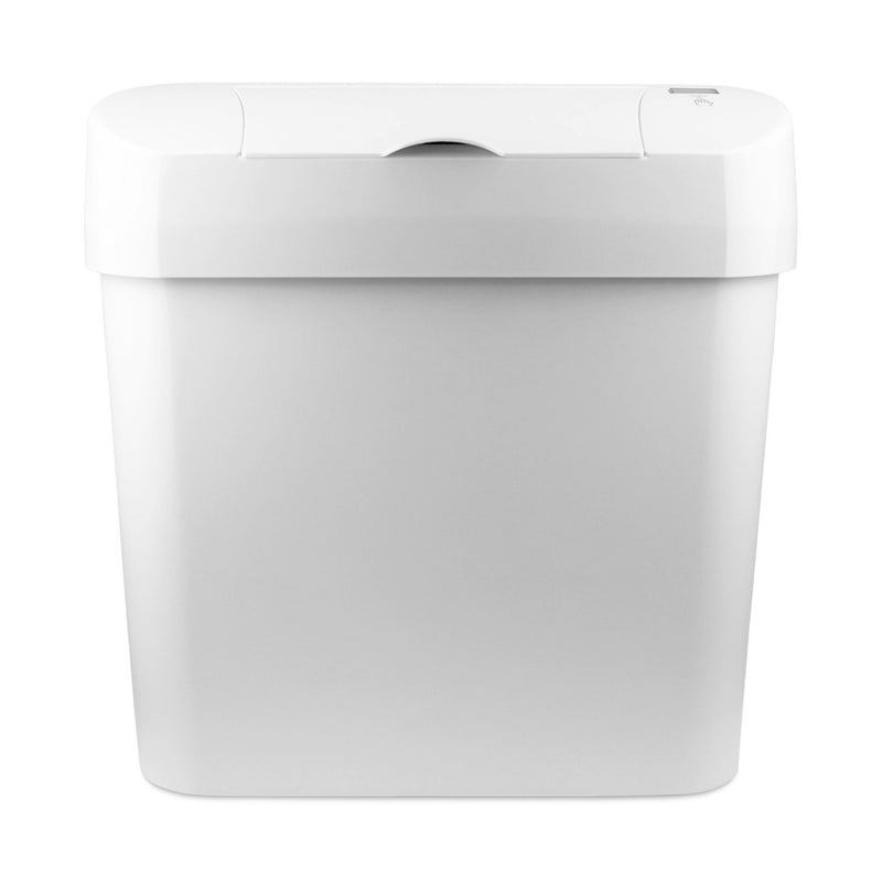 Automatic Sanitary Bin 15L white front 72006W CD 7002A