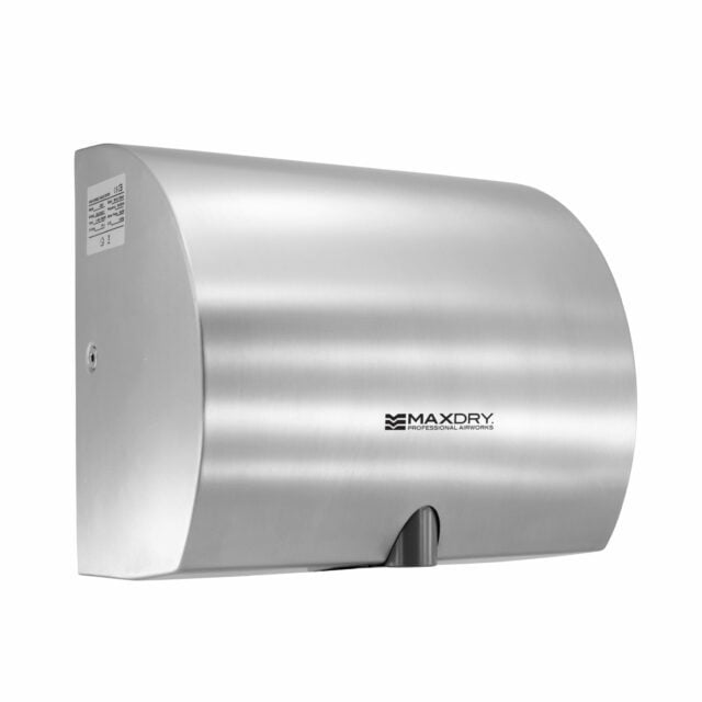 DecoMAX High Speed Hand Dryer, Brushed Stainless Steel