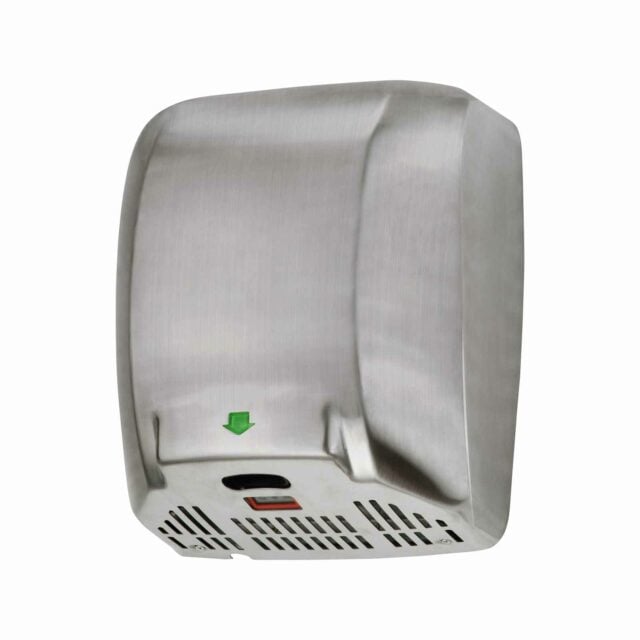 TurboMAX High Speed Hand Dryer, Brushed Stainless Steel, Satin