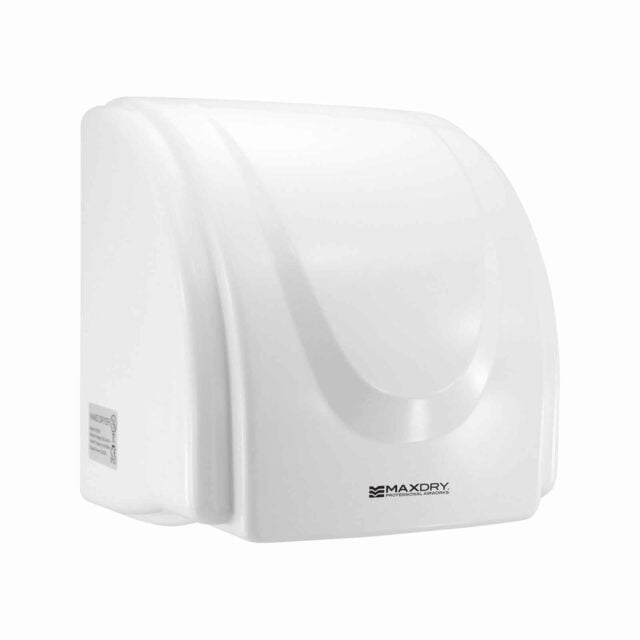 DailyMAX Conventional Hand Dryer, Stainless Steel, White Coated