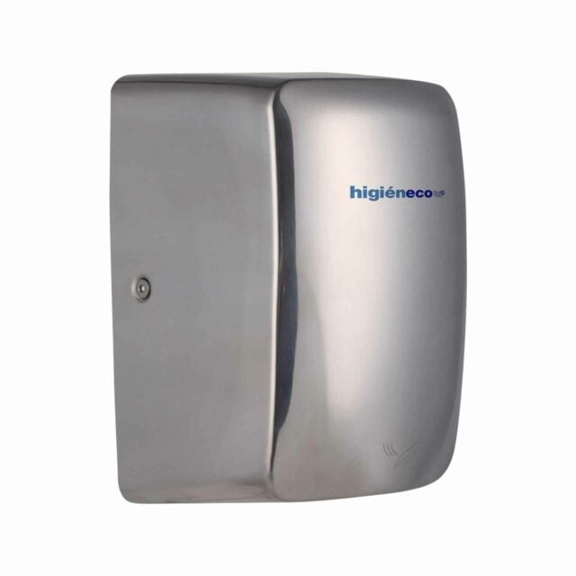 SpaceMAX High Speed Vertical Hand Dryer, Polished Stainless Steel, Chrome