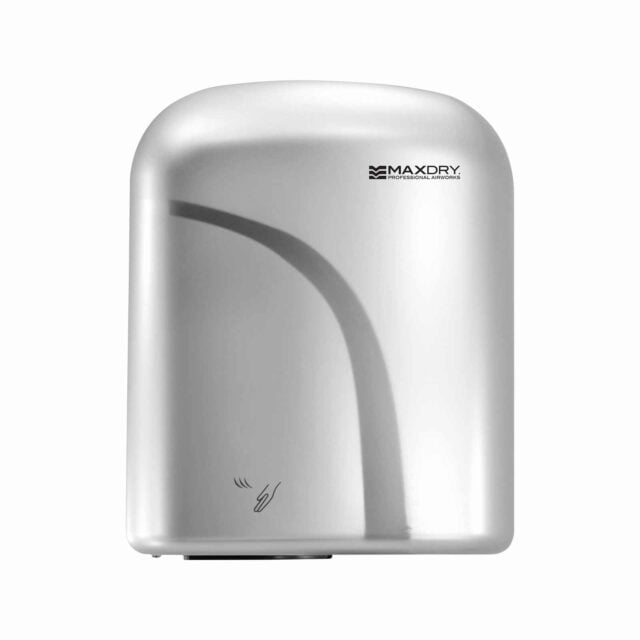 EconoMAX Conventional Hand Dryer, ABS, Silver Coated