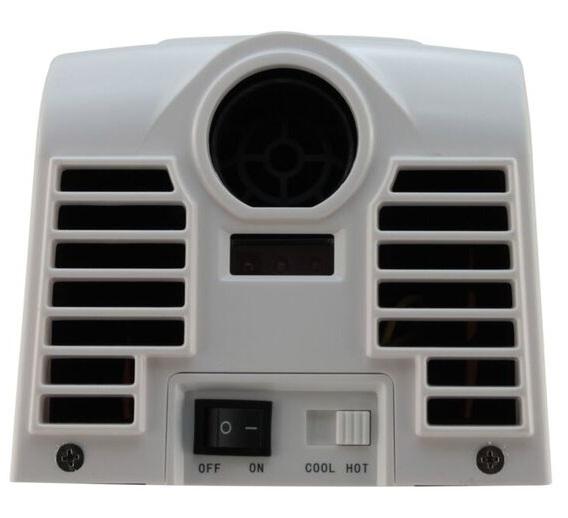 MiniMAX High Speed Hand Dryer, ABS, Silver Chrome Coated