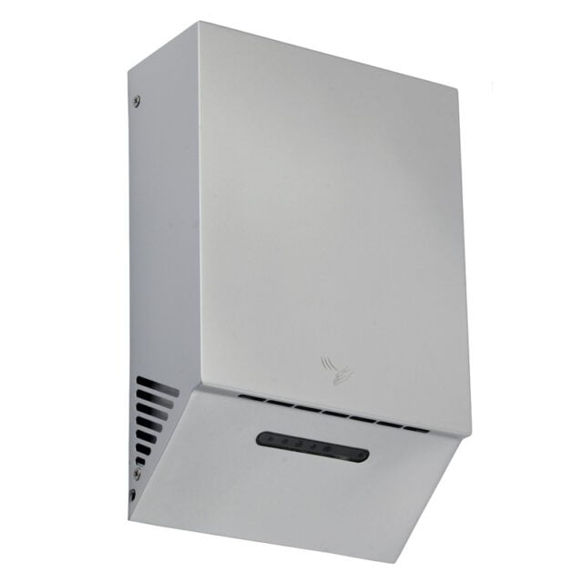 PuraMax UVC High-Speed Air Purifying Hand Dryer, Brushed Stainless Steel, Satin