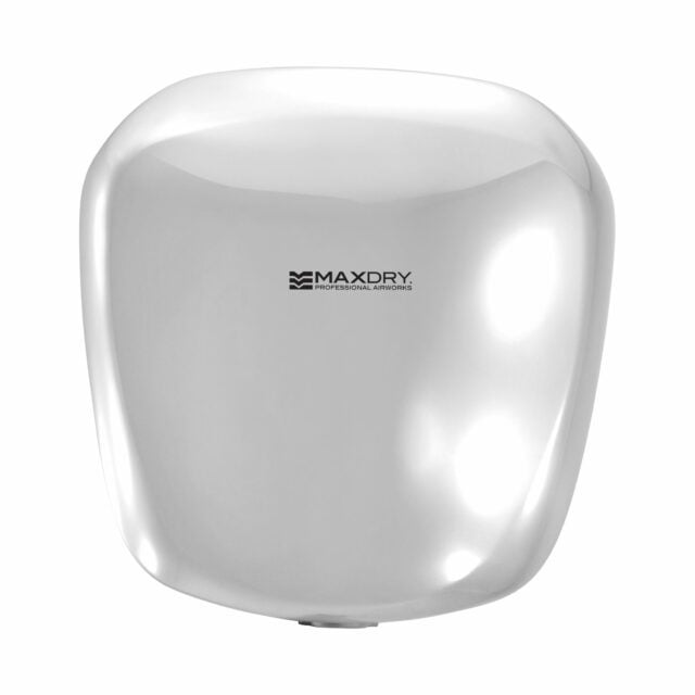 RetroMAX High Speed Hand Dryer, Polished Stainless Steel, Chrome