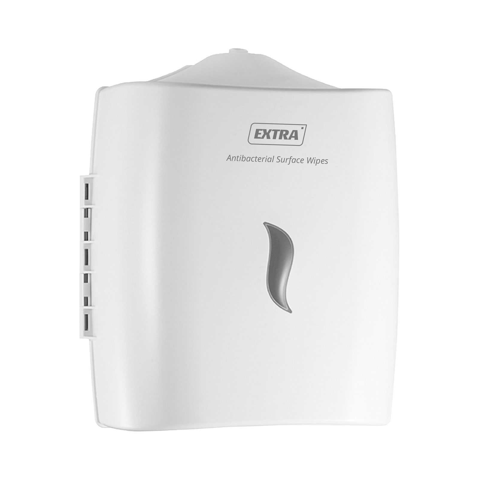 extra wall mount wet wipes dispenser white