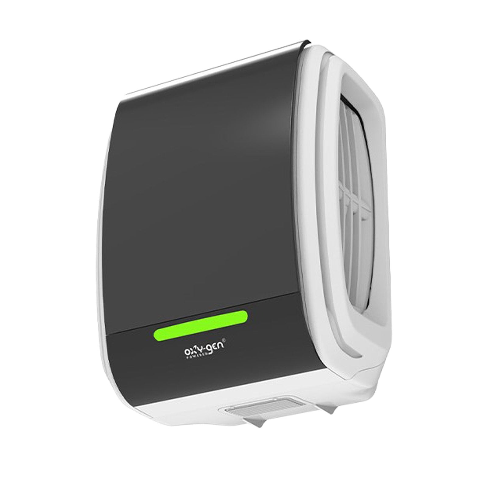 Oxygen-Supreme 30/60/90 Day Grey with White Side Clip Dispenser