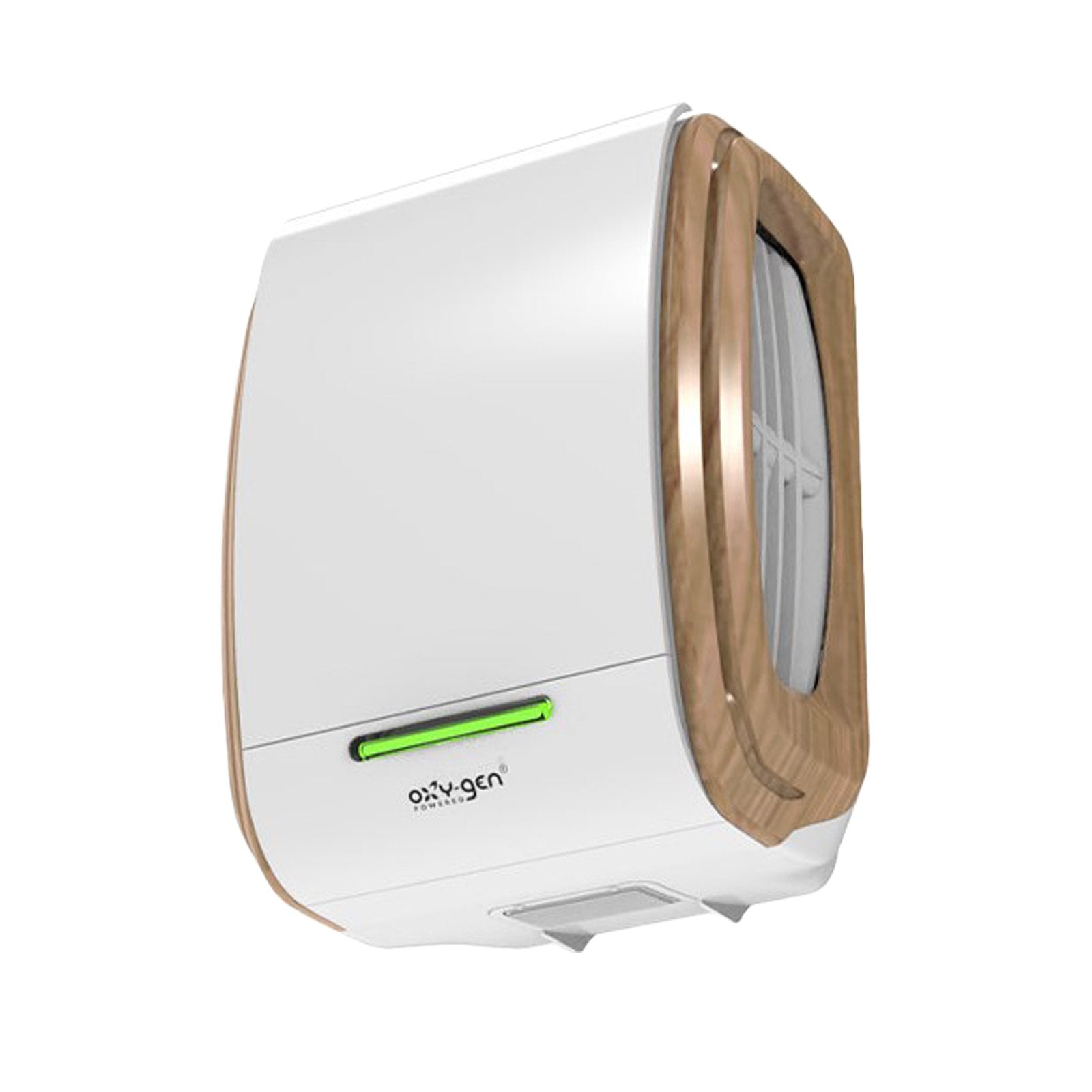 Oxygen-Supreme 30/60/90 Day White with Timber Design Clip Dispenser