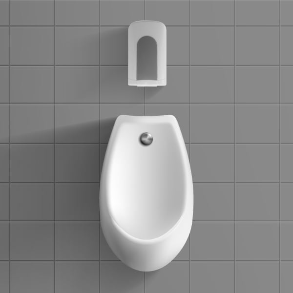 public washroom toilet urinal sanitiser dispenser