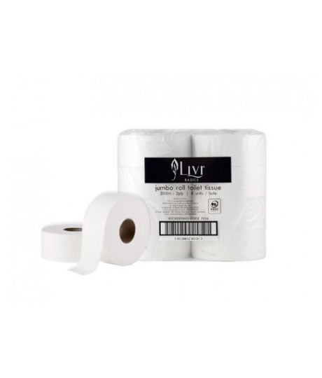 Livi Basics bathroom jumbo Toilet Paper 2 ply 300 m 7006