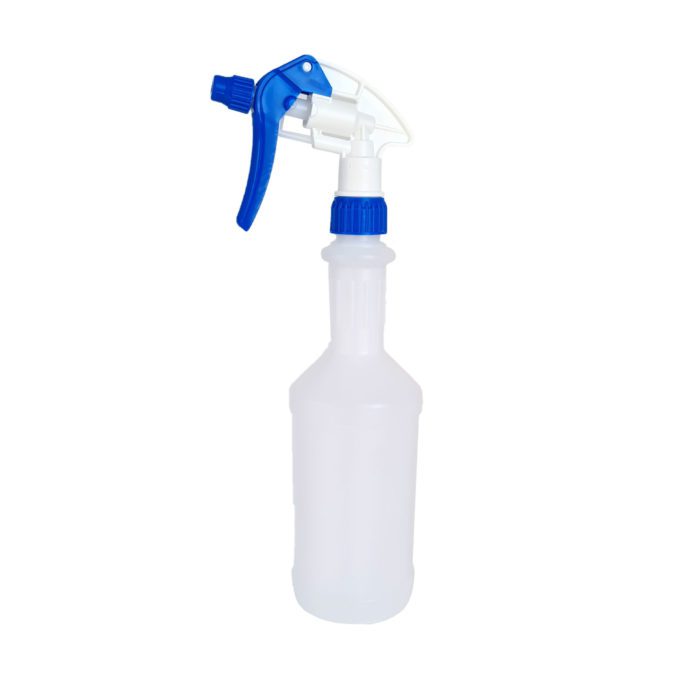 Spray bottle 750 ml blue trigger