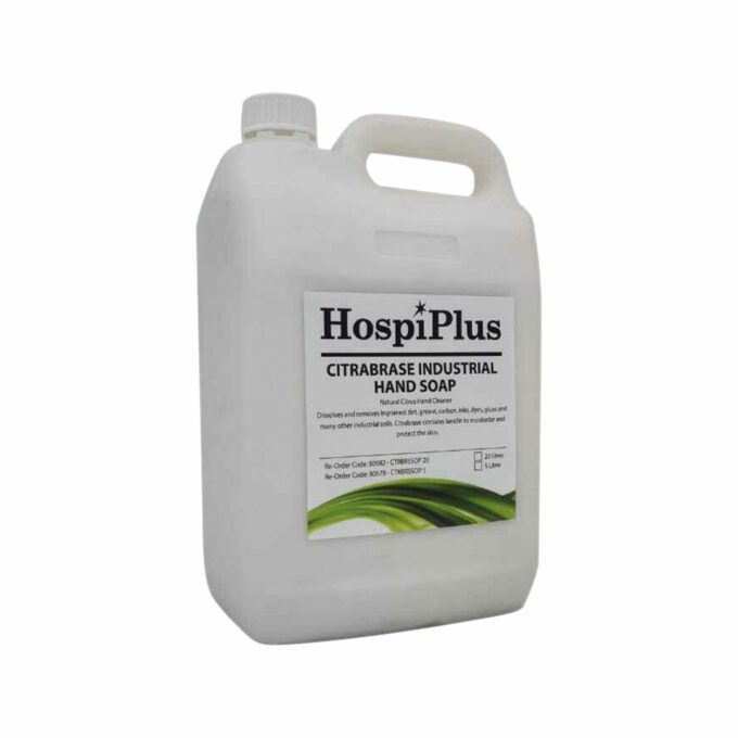 80579-HospiPlus-Industrial-Heavy-Duty-Grit Hand Soap 5L-Angle